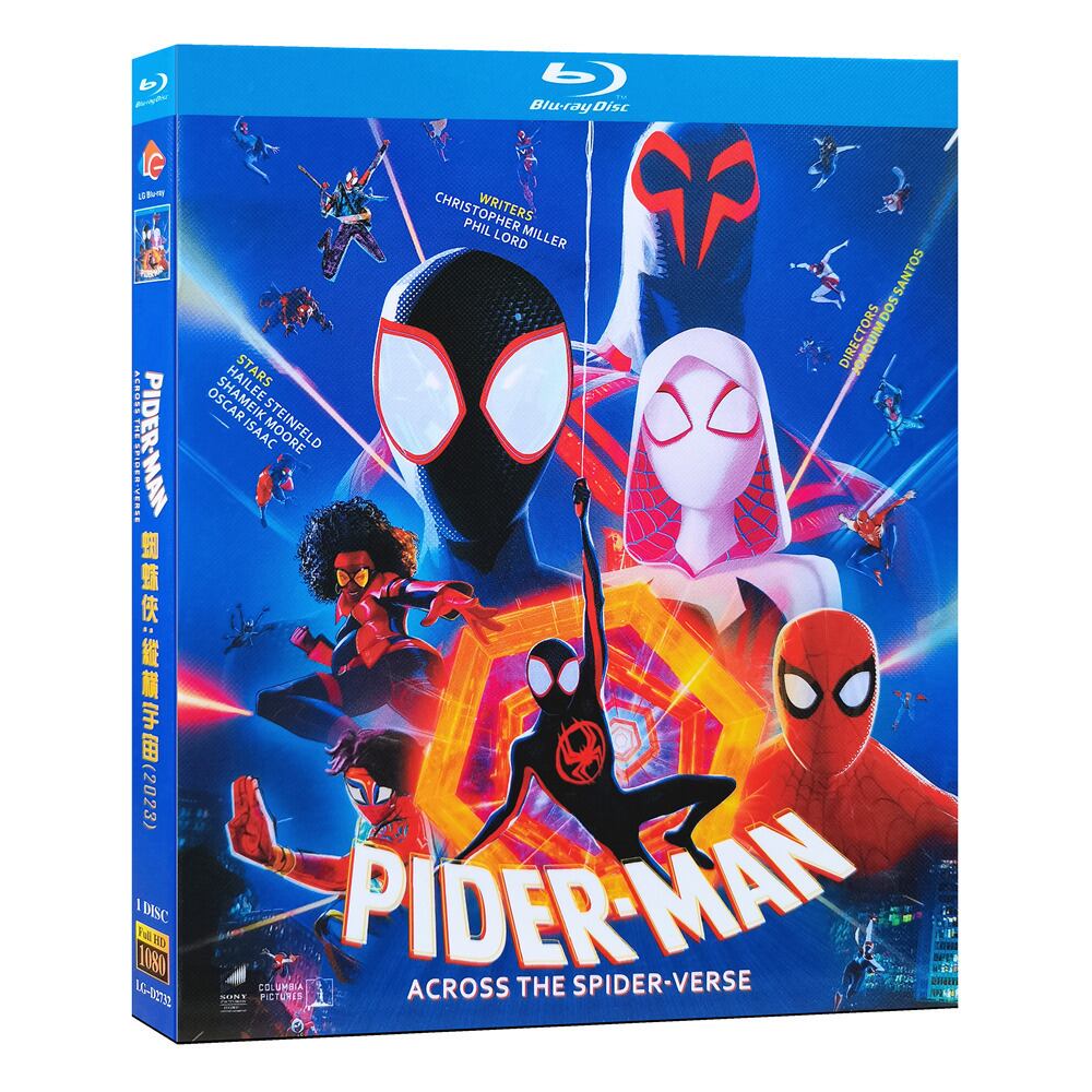日本語字幕＆吹替アクロス・ザ・スパイダーバースブルーレイ 1枚組[Blu-ray]高画質正規品-華流グッズストア