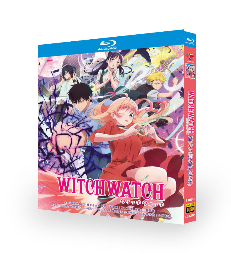 アニメ「 ウィッチウォッチ (2025)」日本語字幕ブルーレイBOX3 枚組-華流グッズストア