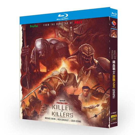 映画日本語字幕「プレデター：キラー・オブ・キラーズ/Predator: Killer of Killers (2025)」ブルーレイ1枚組[Blu-ray-BOX]-華流グッズストア