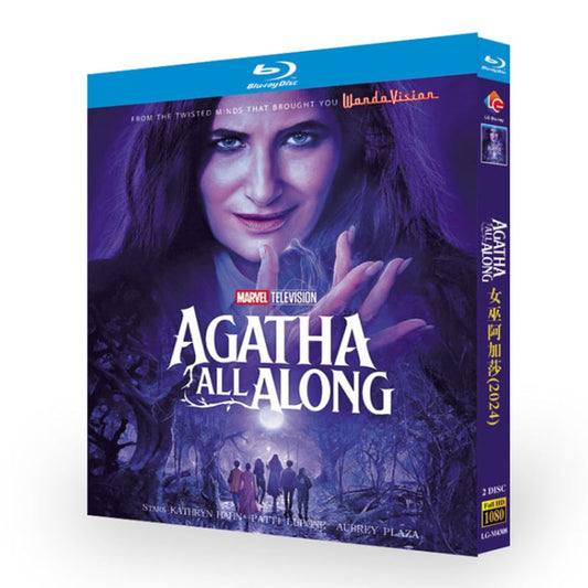 海外ドラマ日本語字幕「アガサ・オール・アロング」ブルーレイ2枚組[Blu-ray-BOX]高画質海外盤正規品-華流グッズストア