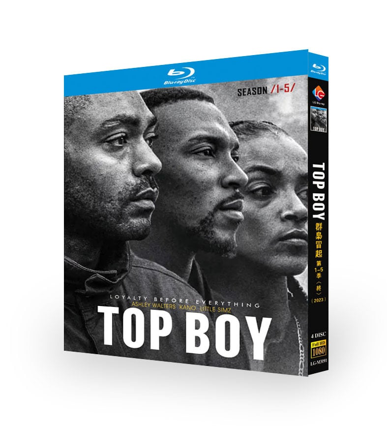 日本語字幕「トップボーイ」シリーズ1-5ブルーレイ4枚組[Blu-ray-BOX]高画質正規品-華流グッズストア