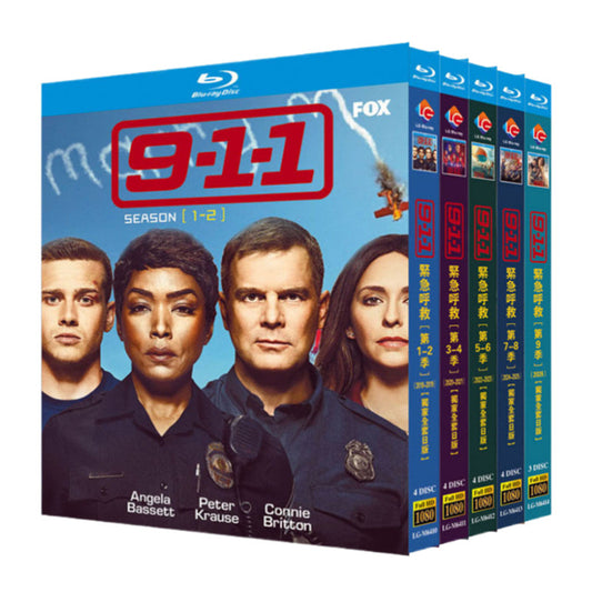 海外ドラマ「9-1-1 Season 5-6」 日本語字幕ブルーレイ[Blu-ray-BOX] 4-DISC アンジェラ・バセット ピーター・クラウス