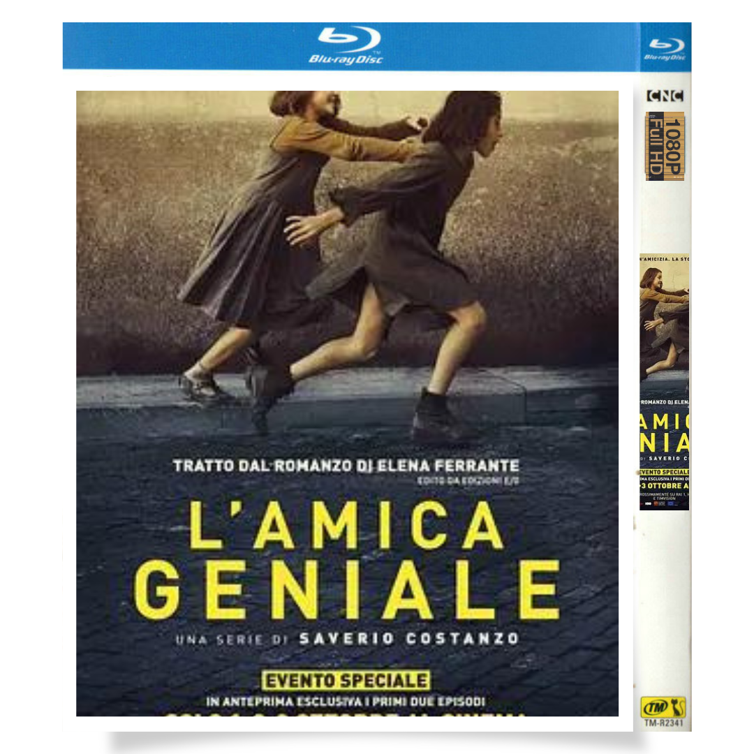 映画「L'amica geniale Season 1 (2018)」 ブルーレイ[Blu-ray-BOX] 3-DISC イリーザ・デル・ジェーニオ ルドヴィカ・ナスティ-華流グッズストア