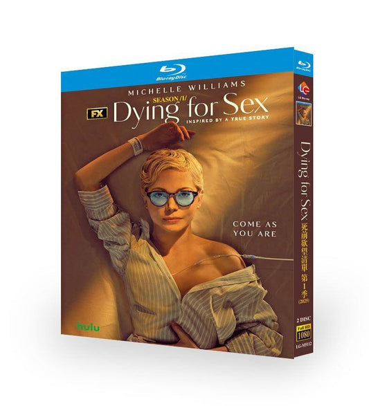 海外ドラマ日本語字幕「ダイイング・フォー・セックス/Dying for Sex (2025)」ブルーレイ2枚組[Blu-ray-BOX]-華流グッズストア