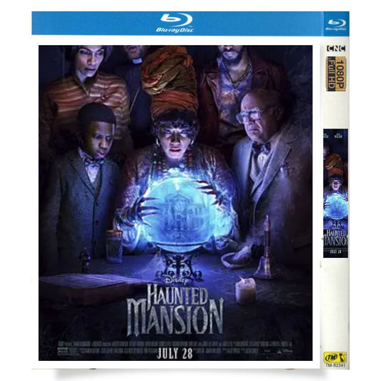 日本語字幕ホーンテッドマンション (2023) ブルーレイ1枚組[Blu-ray-BOX]高画質正規品-華流グッズストア
