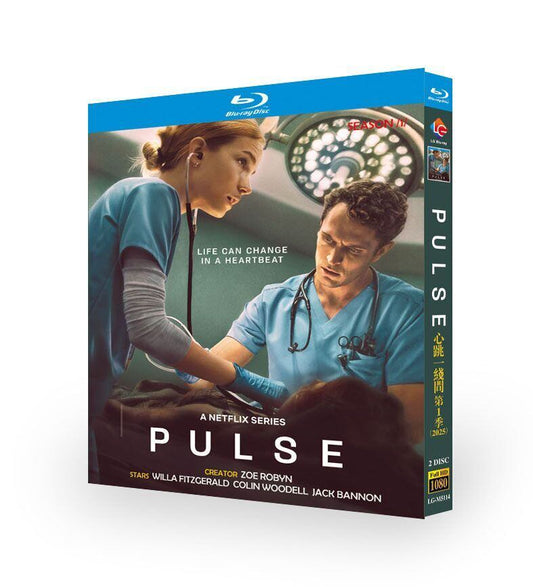 海外ドラマ日本語字幕「パルス/Pulse (2025)」ブルーレイ2枚組[Blu-ray-BOX]-華流グッズストア