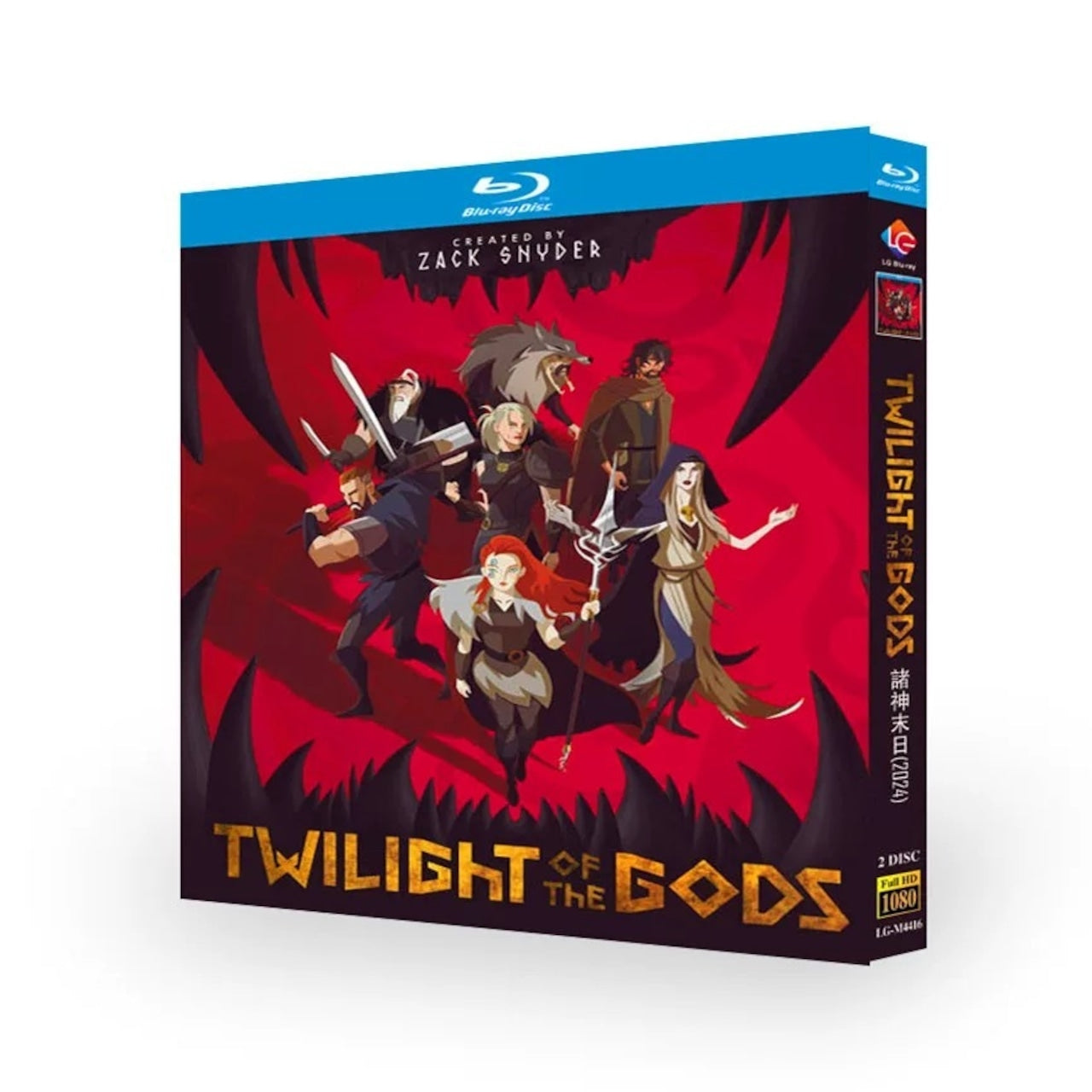 日本語吹き替え版アニメ「トワイライト・オブ・ザ・ゴッズ 〜神々の黄昏〜」 DVD ブルーレイ Blu-ray 高画質 全話収録アニメ-華流グッズストア