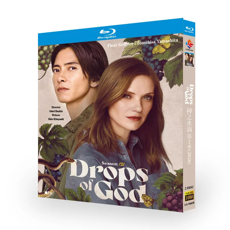 海外ドラマ「神の雫 シーズン2」 日本語字幕ブルーレイ[Blu-ray-BOX] 2-DISC 山下智久 フルール・ジェフリエ-華流グッズストア
