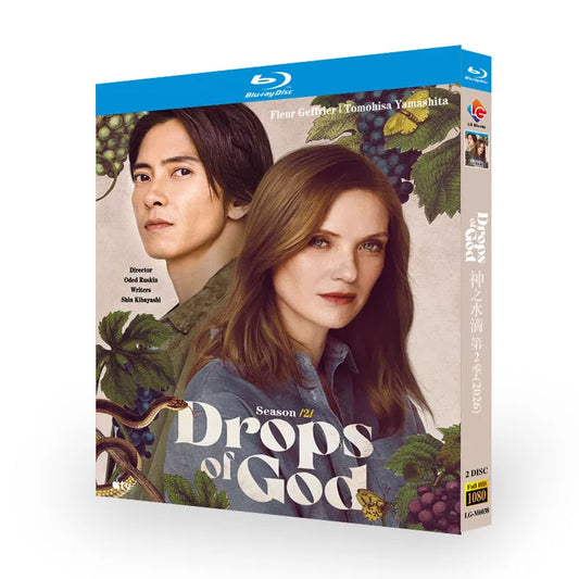 海外ドラマ「神の雫 シーズン2」 日本語字幕ブルーレイ[Blu-ray-BOX] 2-DISC 山下智久 フルール・ジェフリエ-華流グッズストア