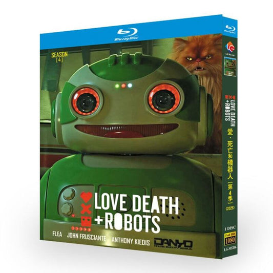 海外ドラマ日本語字幕「ラブ、デス＆ロボット」シリーズ4ブルーレイ1枚組[Blu-ray-BOX]-華流グッズストア