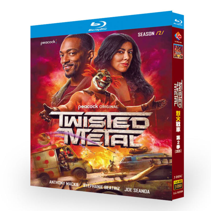 海外ドラマ「ツイステッド・メタルシリーズ2」ブルーレイBOX3 枚組-華流グッズストア