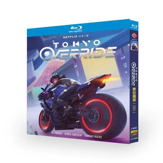 アニメ「東京オーバーライド~Tokyo Override~」ブルーレイBlu-ray BOX 高画質 海外正規品アニメ-華流グッズストア