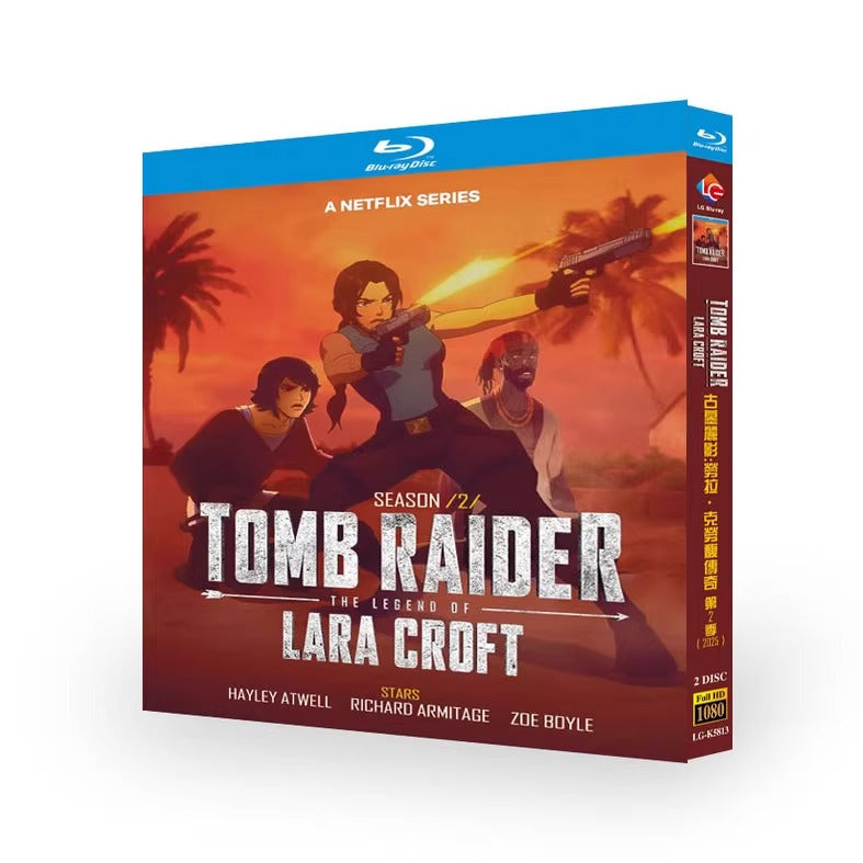 アニメ「トゥームレイダー: レジェンド・オブ・ララ・クロフト」 日本語字幕ブルーレイ[Blu-ray-BOX] 2-DISC ヘイリー・アトウェル アーロン・マルドナド-華流グッズストア