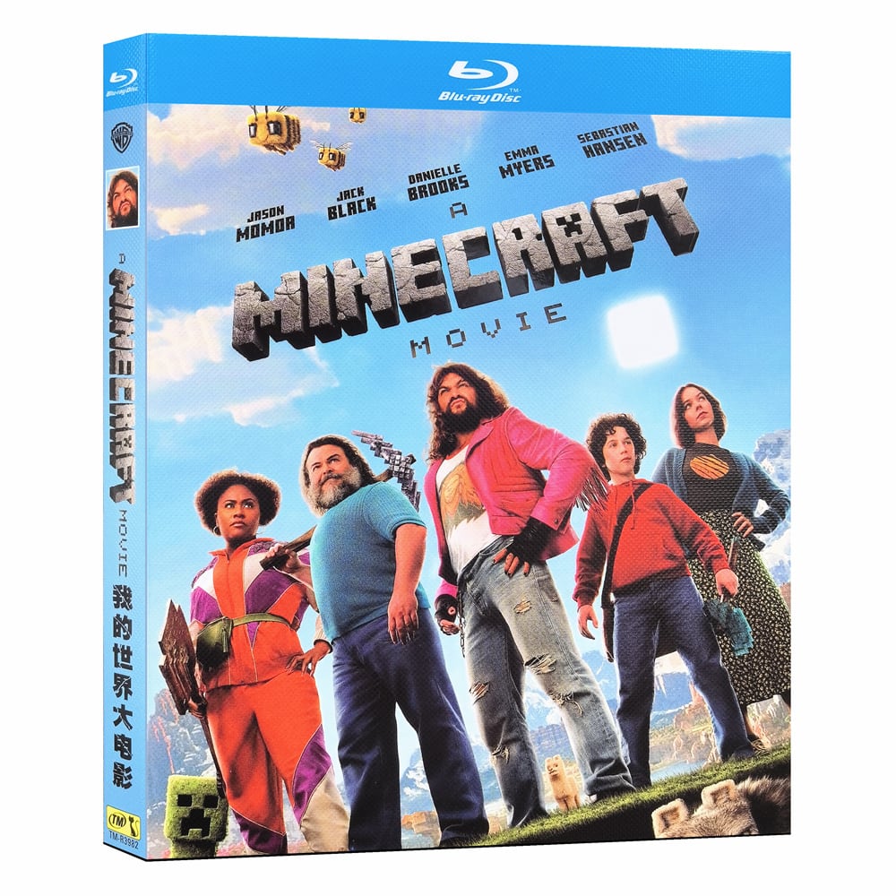 映画「マインクラフト ザ・ムービー / A Minecraft Movie (2025)」ブルーレイ1枚組[Blu-ray-BOX]-華流グッズストア