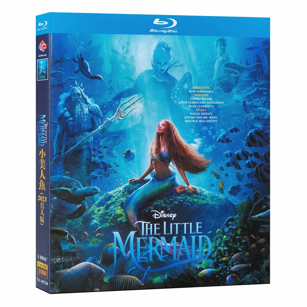 日本語字幕「リトル・マーメイド」The Little Mermaidブルーレイ 1枚組[Blu-ray]高画質正規品-華流グッズストア
