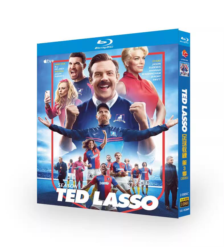 海外ドラマ 日本語字幕「テッド・ラッソ：破天荒コーチがゆく」シーズン3ブルーレイ 2枚組[Blu-ray]高画質正規品-華流グッズストア