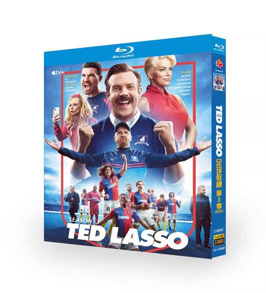 海外ドラマ 日本語字幕「テッド・ラッソ：破天荒コーチがゆく」シーズン3ブルーレイ 2枚組[Blu-ray]高画質正規品-華流グッズストア