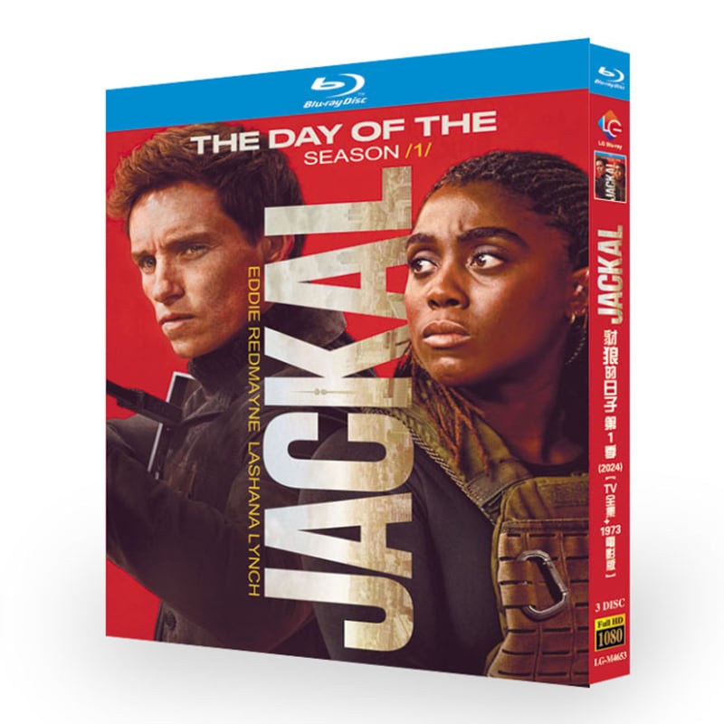 海外ドラマ「ジャッカルの日」シリーズ1ブルーレイ3枚組[Blu-ray-BOX]高画質海外盤正規品-華流グッズストア