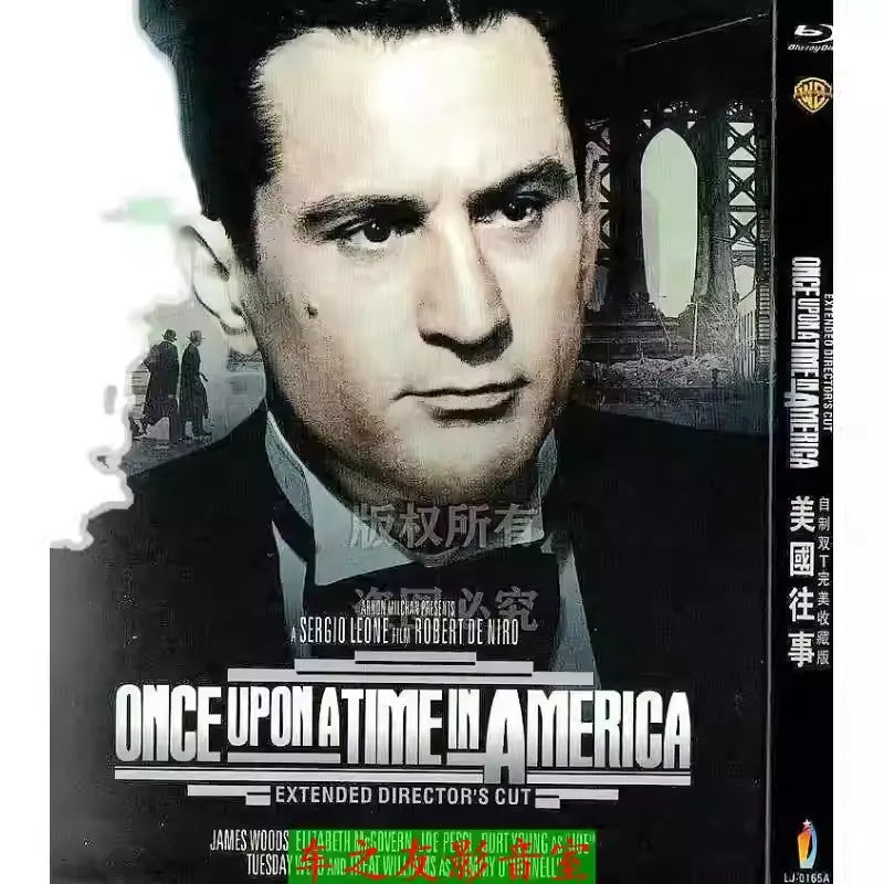 映画「ワンス・アポン・ア・タイム・イン・アメリカ」 日本語字幕ブルーレイ[Blu-ray-BOX] ロバート・デ・ニーロ ジェームズ・ウッズ-華流グッズストア