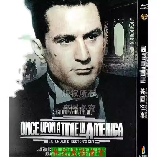 映画「ワンス・アポン・ア・タイム・イン・アメリカ」 日本語字幕ブルーレイ[Blu-ray-BOX] ロバート・デ・ニーロ ジェームズ・ウッズ-華流グッズストア