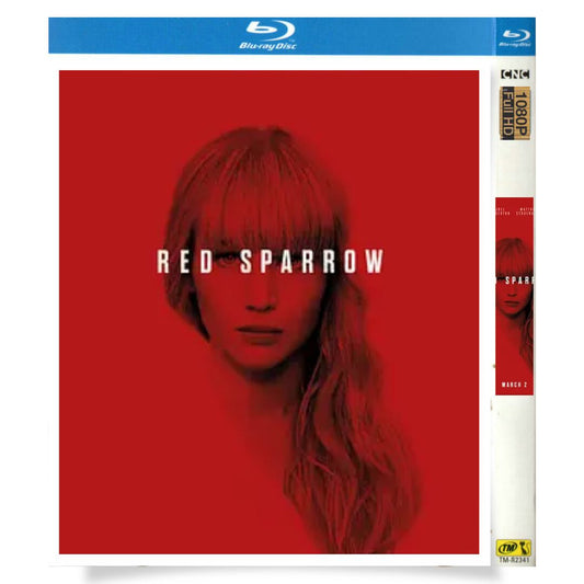 レッド・スパローブルーレイ1枚組[Blu-ray-BOX]高画質正規品-華流グッズストア