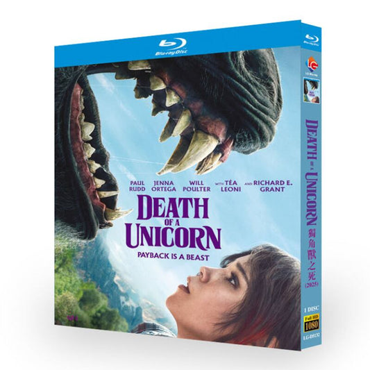 映画「 Death of a Unicorn (2025)」ブルーレイ1枚組[Blu-ray-BOX]-華流グッズストア