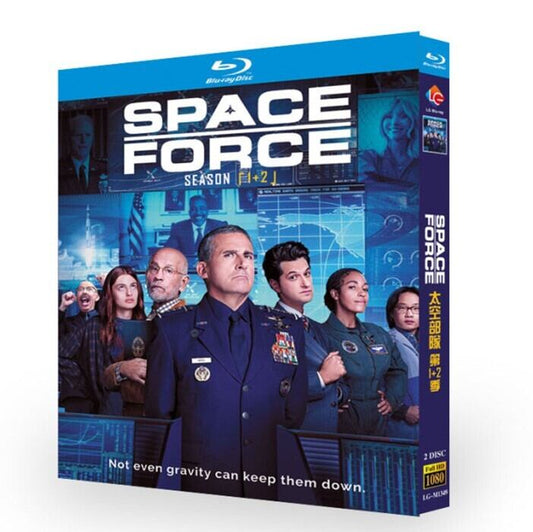 海外ドラマ日本語字幕「スペース・フォース シーズン1+2」ブルーレイ Space Force Season 1+2 2枚組[Blu-ray]高画質正規品-華流グッズストア