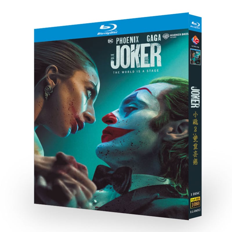 映画日本語字幕「ジョーカー フォリ・ア・ドゥ 」ブルーレイ1枚組[Blu-ray-BOX]高画質海外盤正規品-華流グッズストア