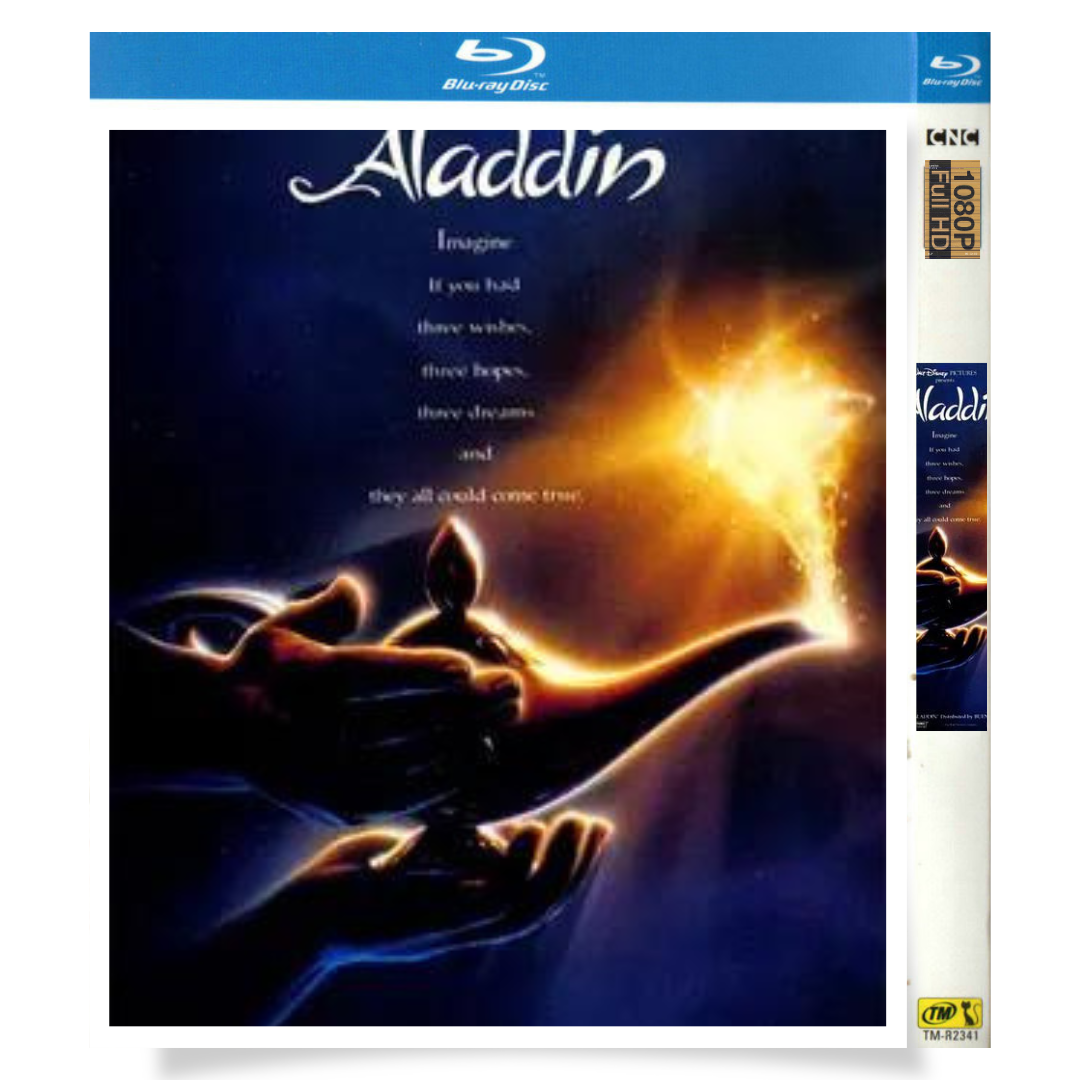 映画「アラジン（1992）」 ブルーレイ[Blu-ray-BOX] 1-DISC スコット・ウェインガー ロビン・ウィリアムズ-華流グッズストア