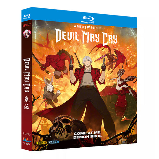 アニメ「Devil May Cry Season 1 (2025)」日本語字幕ブルーレイBOX2枚組-華流グッズストア