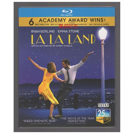 「ラ・ラ・ランド」ブルーレイ1枚組[Blu-ray-BOX]高画質海外盤正規品-華流グッズストア