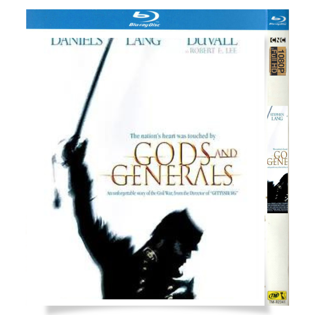 映画「ゴッド&ジェネラル」 ブルーレイ[Blu-ray-BOX] 1-DISC ロバート・デュヴァル ジェフ・ダニエルズ-華流グッズストア