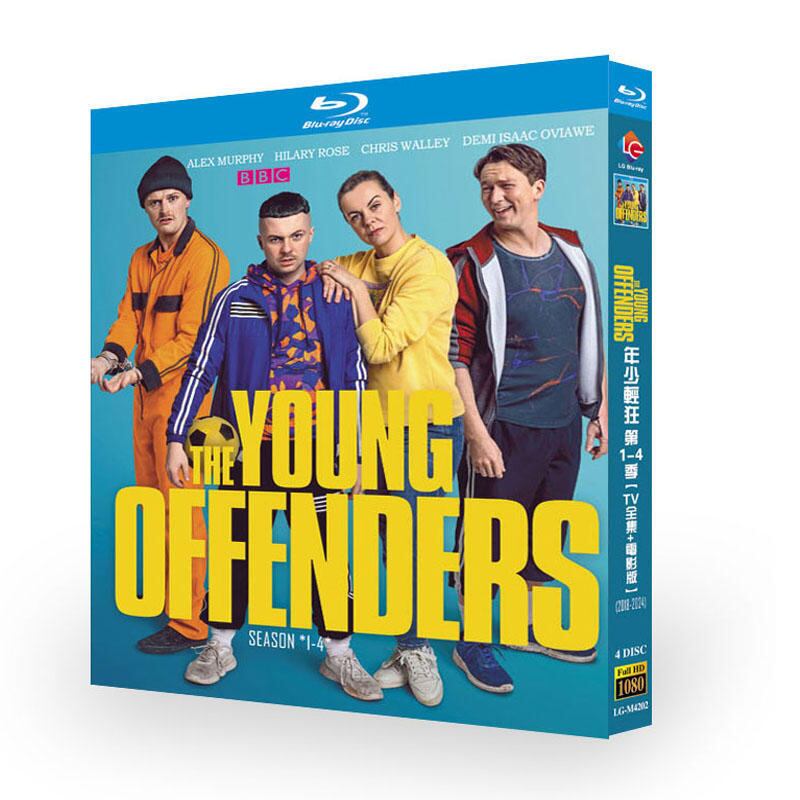 ドラマ「The Young Offenders Season1-4 」ブルーレイ4枚組[Blu-ray-BOX]高画質海外盤正規品-華流グッズストア