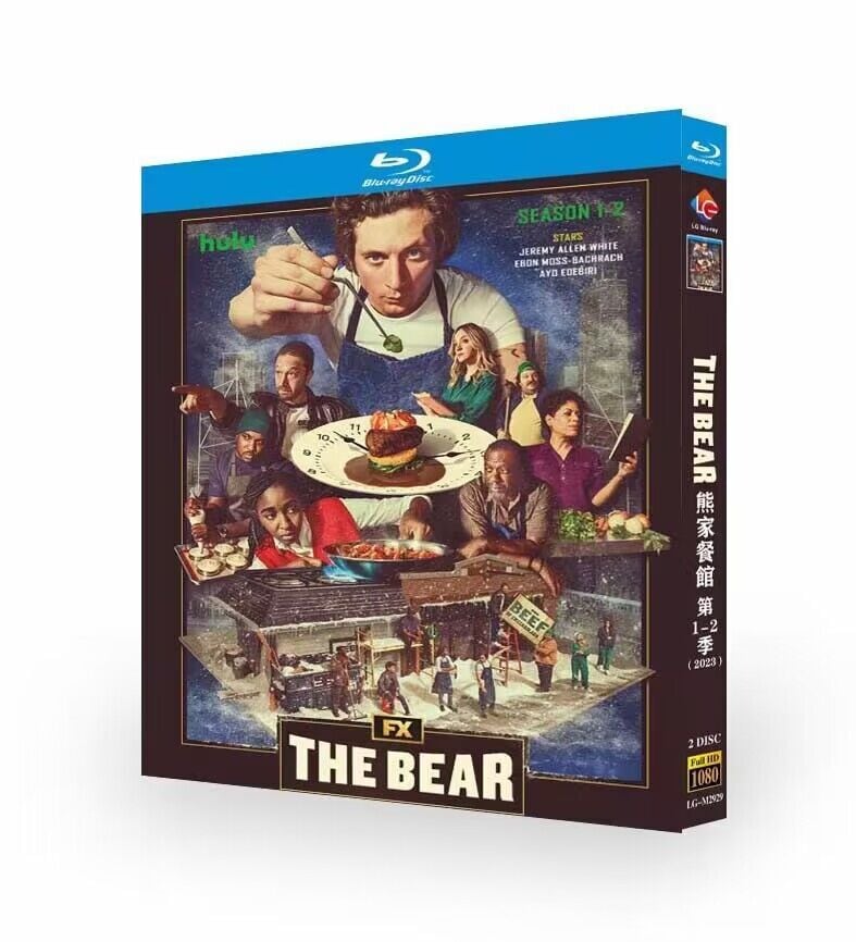 日本語字幕一流シェフのファミリーレストラン シーズン1+2The Bear Season 1-2ブルーレイ 2枚組[Blu-ray]高画質正規品-華流グッズストア