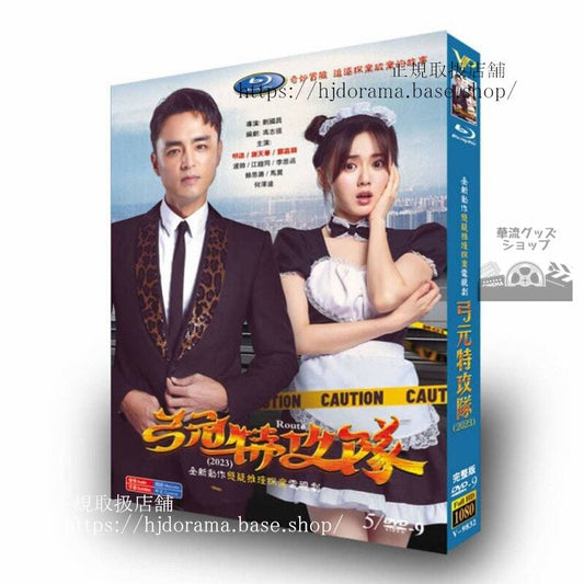 中国ドラマ弓元特攻? Route2023DVDジャケット経済版高画質全話 海外盤