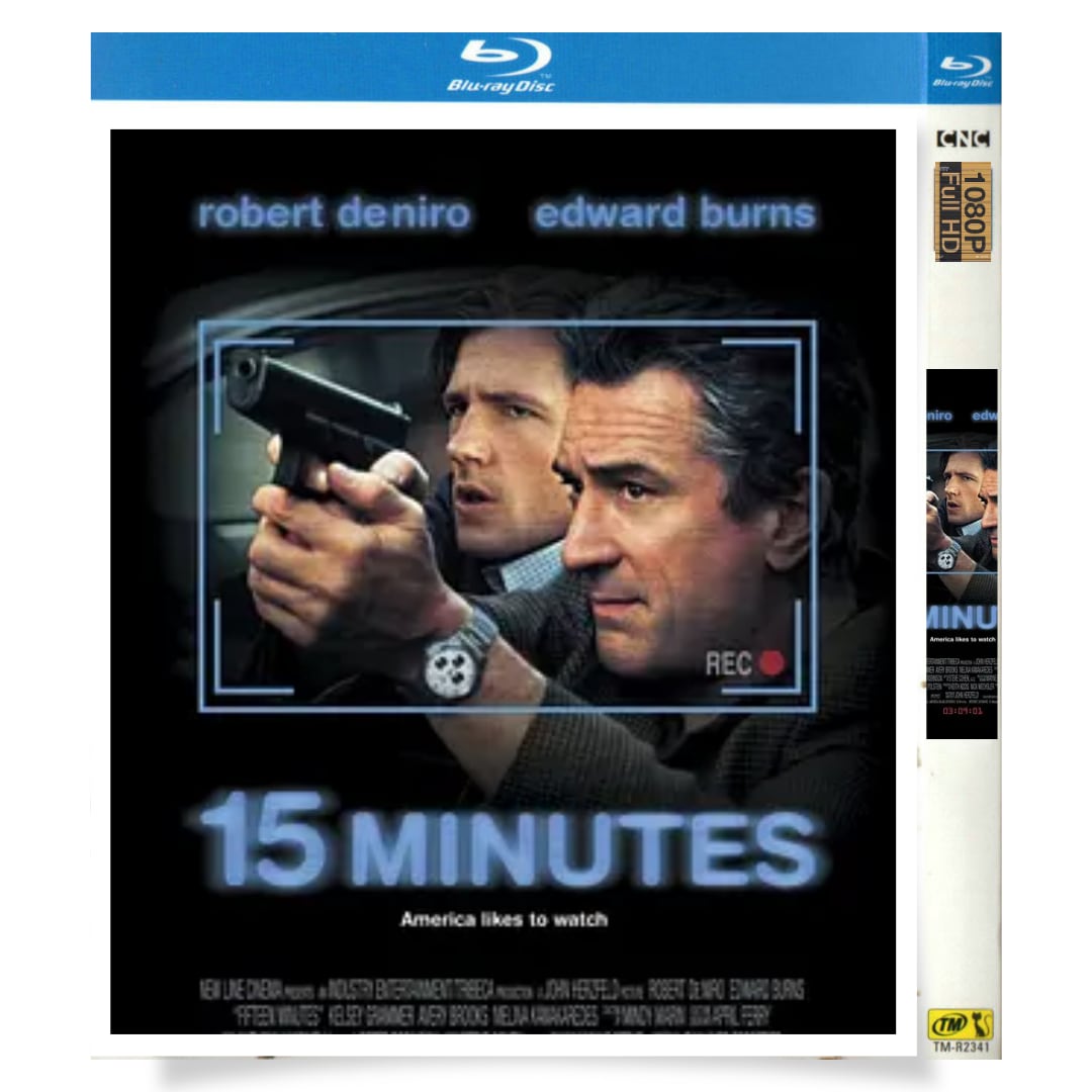 日本語字幕「15ミニッツ (2001)」ブルーレイ1枚組[Blu-ray-BOX]高画質正規品-華流グッズストア