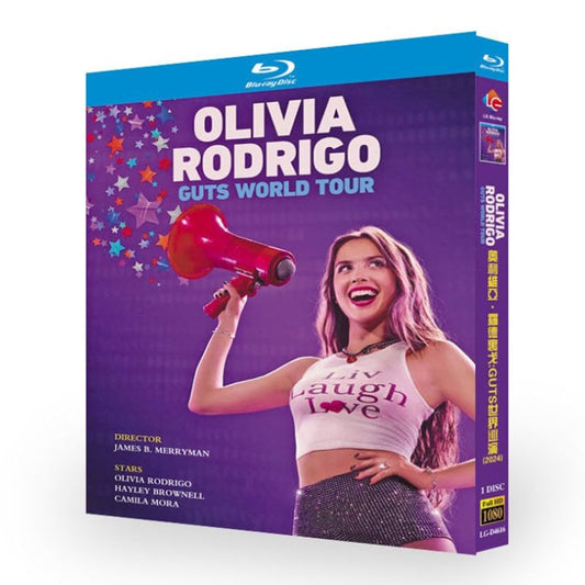 オリヴィア・ロドリゴ：GUTSワールド・ツアー ブルーレイ1枚組[Blu-ray-BOX]高画質海外盤正規品-華流グッズストア