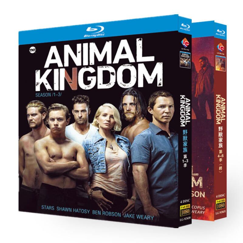 「Animal Kingdom Season 4-6」ブルーレイ4枚組[Blu-ray-BOX]高画質海外盤正規品-華流グッズストア