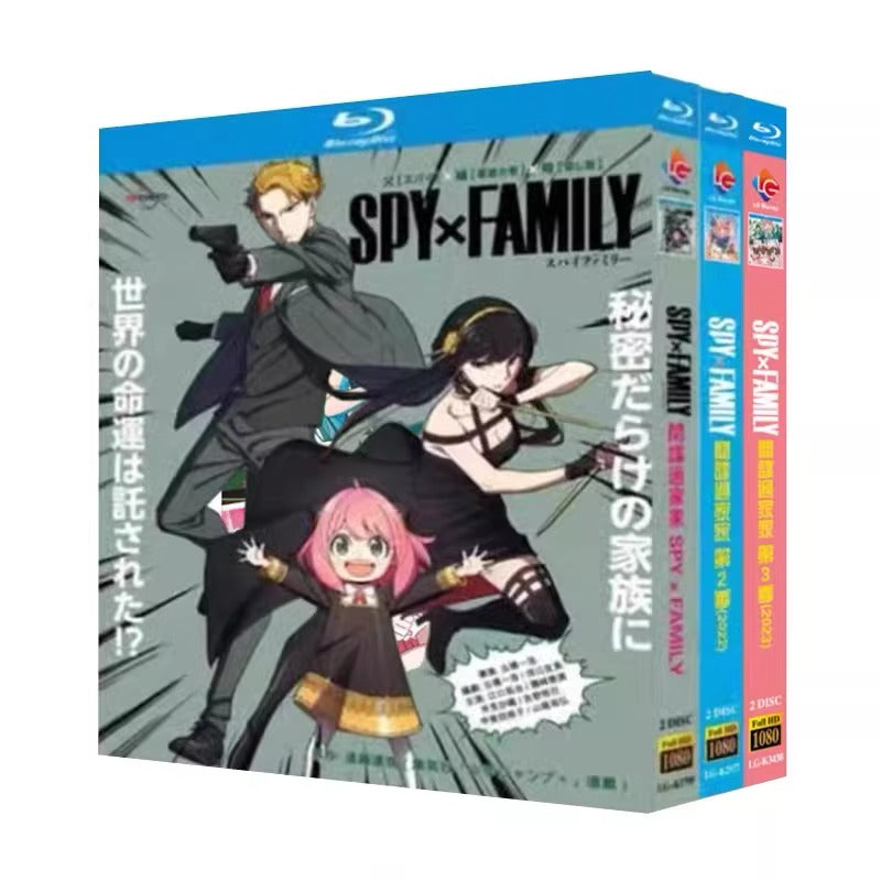 アニメ「Part.2 SPY×FAMILY 第2クール (2022)」 日本語字幕ブルーレイ[Blu-ray-BOX] 2-DISC 江口拓也 早見沙織-華流グッズストア