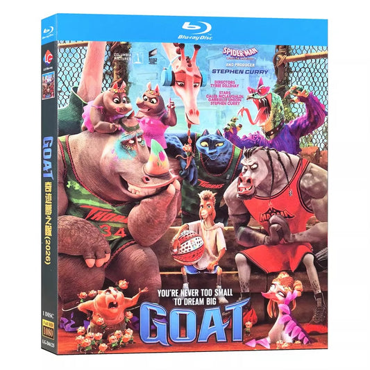 映画「ゴート - 夢は高く」 ブルーレイ[Blu-ray-BOX] 1-DISC 凯莱布·麦克劳克林 加布里埃尔·尤尼恩-華流グッズストア