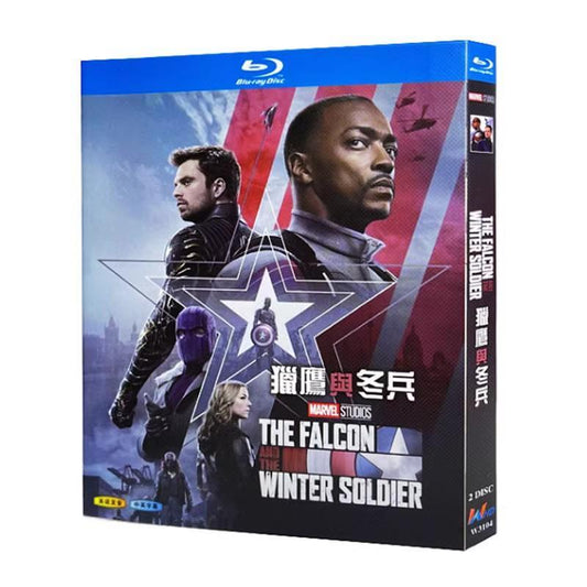 日本語字幕「ファルコン＆ウィンター・ソルジャー」ブルーレイ2枚組[Blu-ray-BOX]高画質海外盤正規品-華流グッズストア