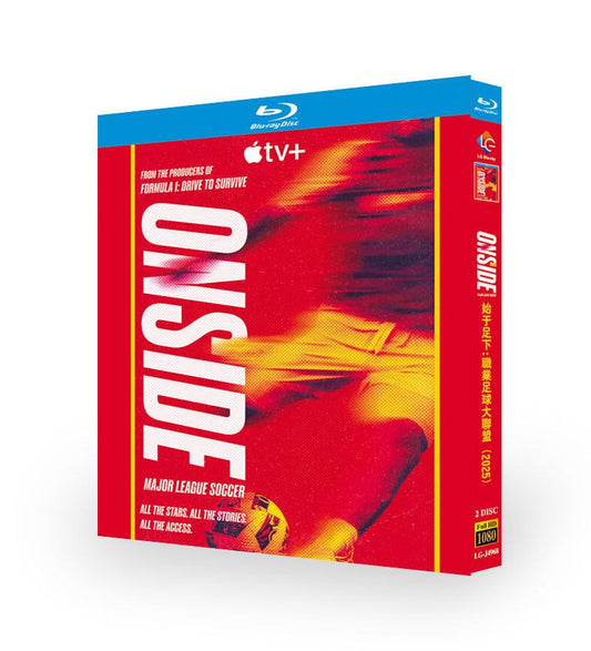 ドキュメンタリー日本語字幕「-onside-major-league-soccer-2025」ブルーレイ2枚組blu-ray-box高画質海外盤正規品-華流グッズストア