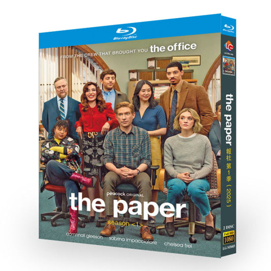 海外ドラマ「The Paper Season 1 (2025)」ブルーレイBOX2 枚組-華流グッズストア