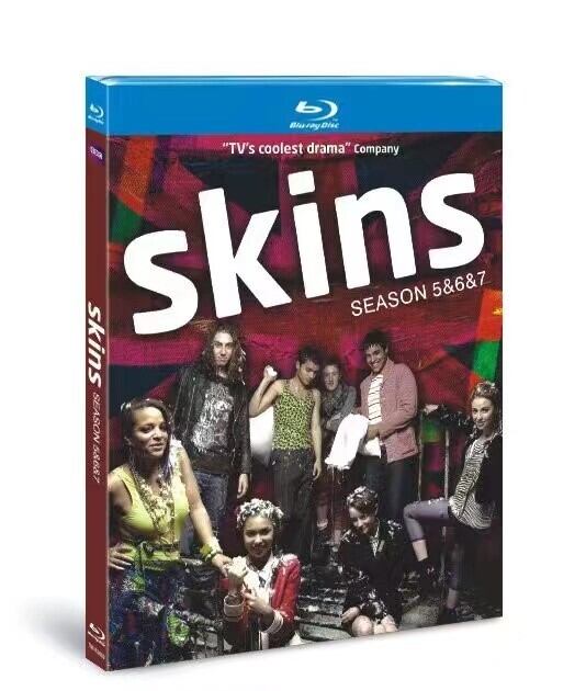 日本語字幕「Skins-スキンズ シーズン5-7」ブルーレイ4枚組[Blu-ray-BOX]高画質海外盤正規品-華流グッズストア