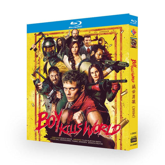 「Boy Kills World (2023)」ブルーレイ１枚組[Blu-ray-BOX]高画質海外盤正規品-華流グッズストア
