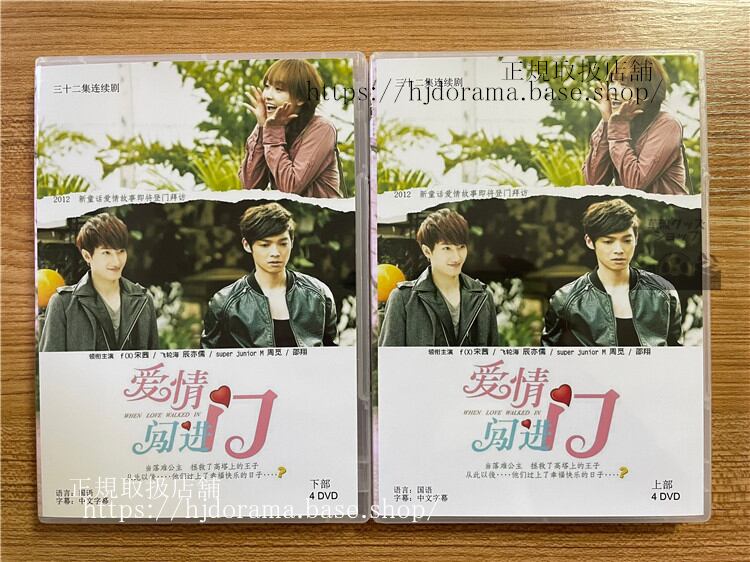 中国ドラマ 「愛情闖進門 (When Love Walked In)」 ... チョウミ（周覓）と飛輪海（Fahrenheit）のケルビンさん（辰亦儒）DVD 全話 中国盤