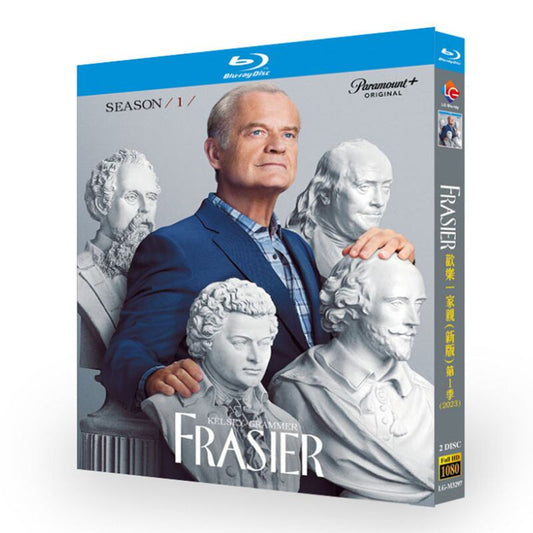 「Frasier Season 1 (2023)」ブルーレイ2枚組[Blu-ray-BOX]高画質正規品-華流グッズストア