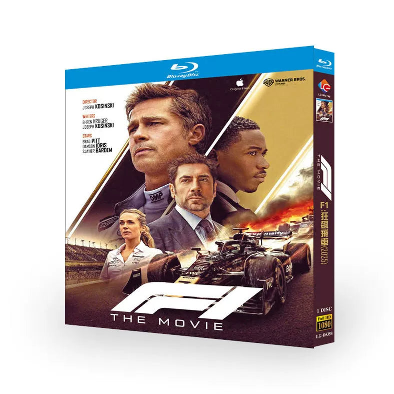 映画「F1/エフワン」 日本語字幕ブルーレイ[Blu-ray-BOX] 1-DISC-DISC ブラッド・ピット-華流グッズストア