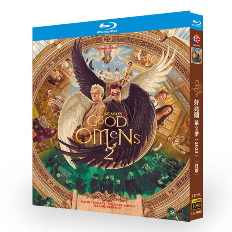 日本語字幕「グッド・オーメンズ」シーズン2-2023ブルーレイ-2枚組blu-ray高画質正規品-華流グッズストア