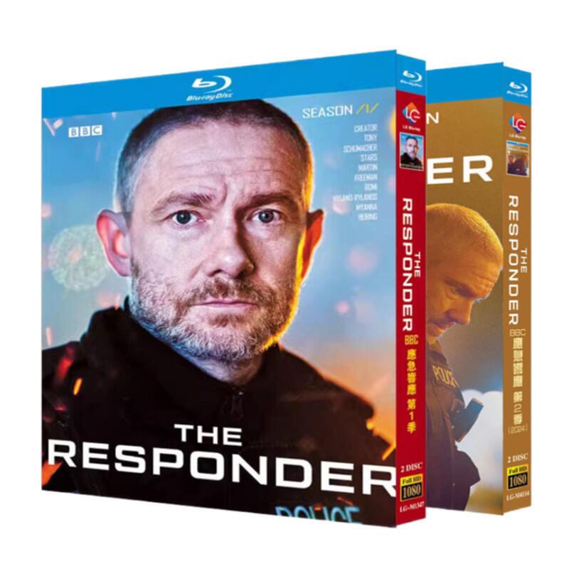 「レスポンダー 夜に堕ちた警官THE RESPONDER」シリーズ2ブルーレイ2枚組[Blu-ray-BOX]高画質海外盤正規品-華流グッズストア
